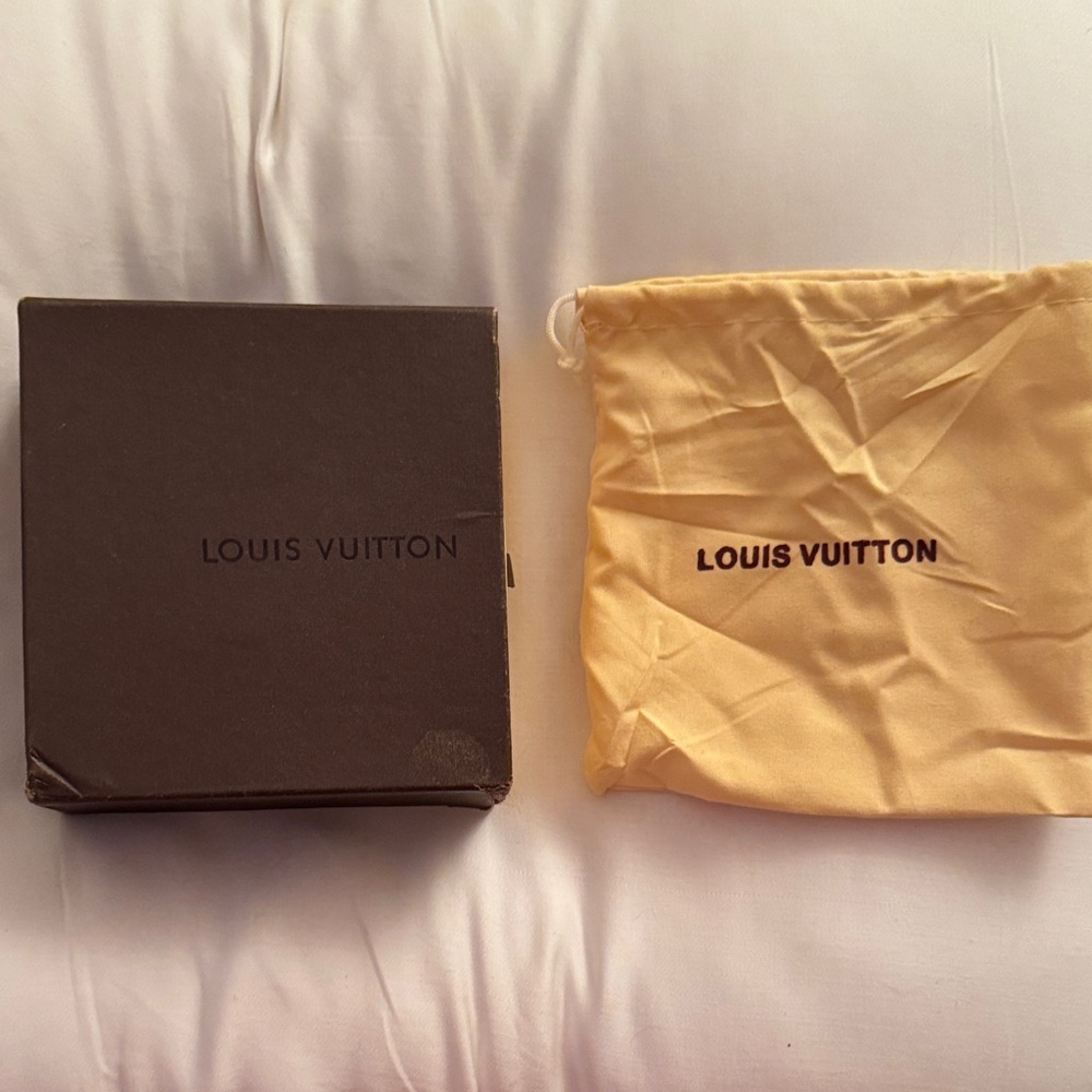Louis Vuitton Brown Box with Cream Dust Bag